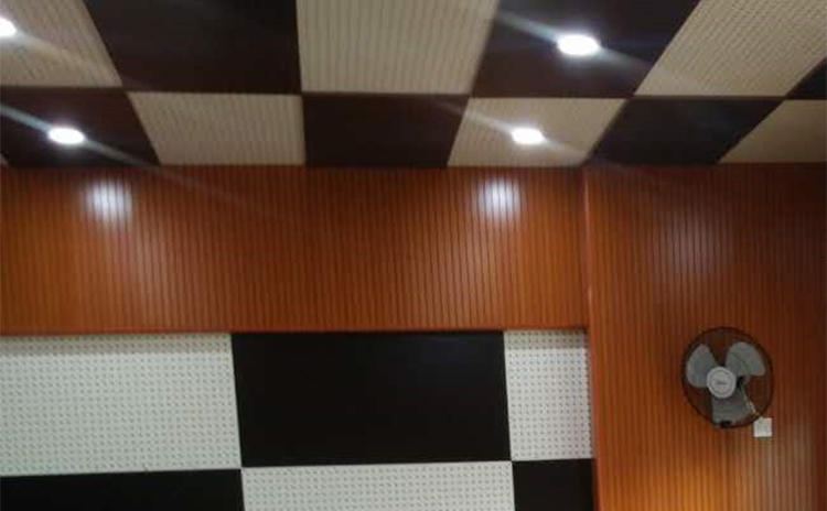 廣東東莞市小學多功能室吸音板工程