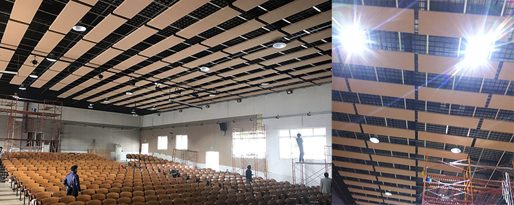韶關中學禮堂吸音工程
