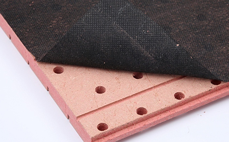 安裝槽孔木質吸音板