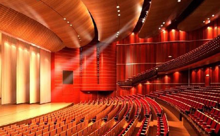 湖北潛江大劇院木質(zhì)吸音板聲學工程